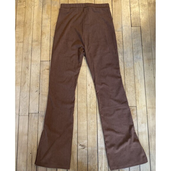 Kirious Corduroy Pants Women’s Size Small Stretch Skinny Slit Bottom Side Zip - Picture 12 of 15